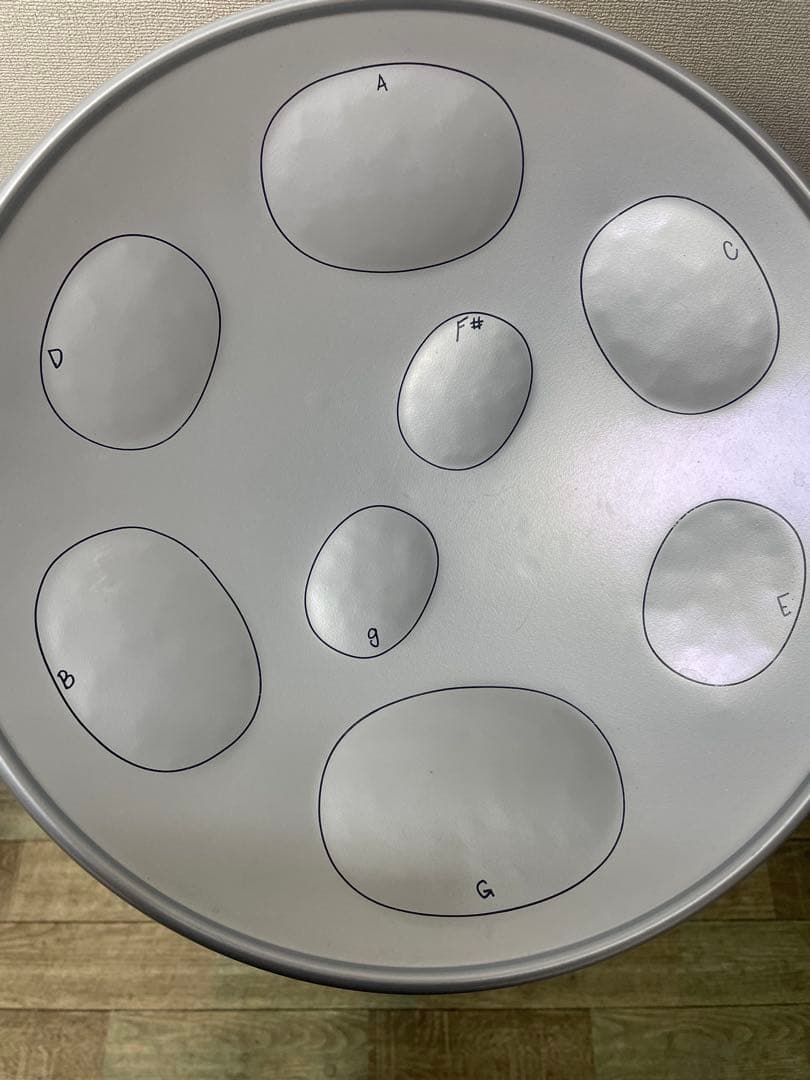 ジャンビージャム スチールドラム シルバー スティールパン JUMBIE JAM