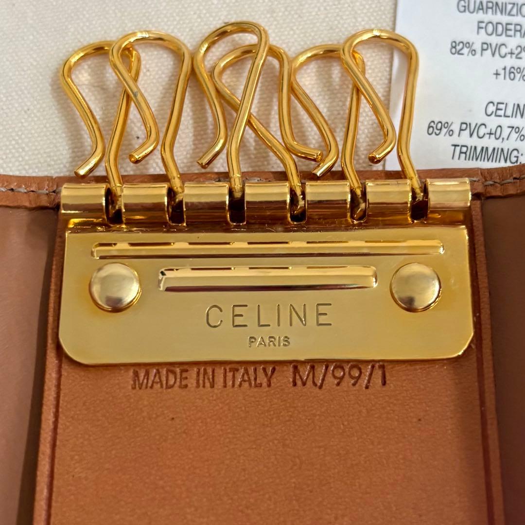 セリーヌ ビンテージ マカダム キーケース 未使用で購入しました