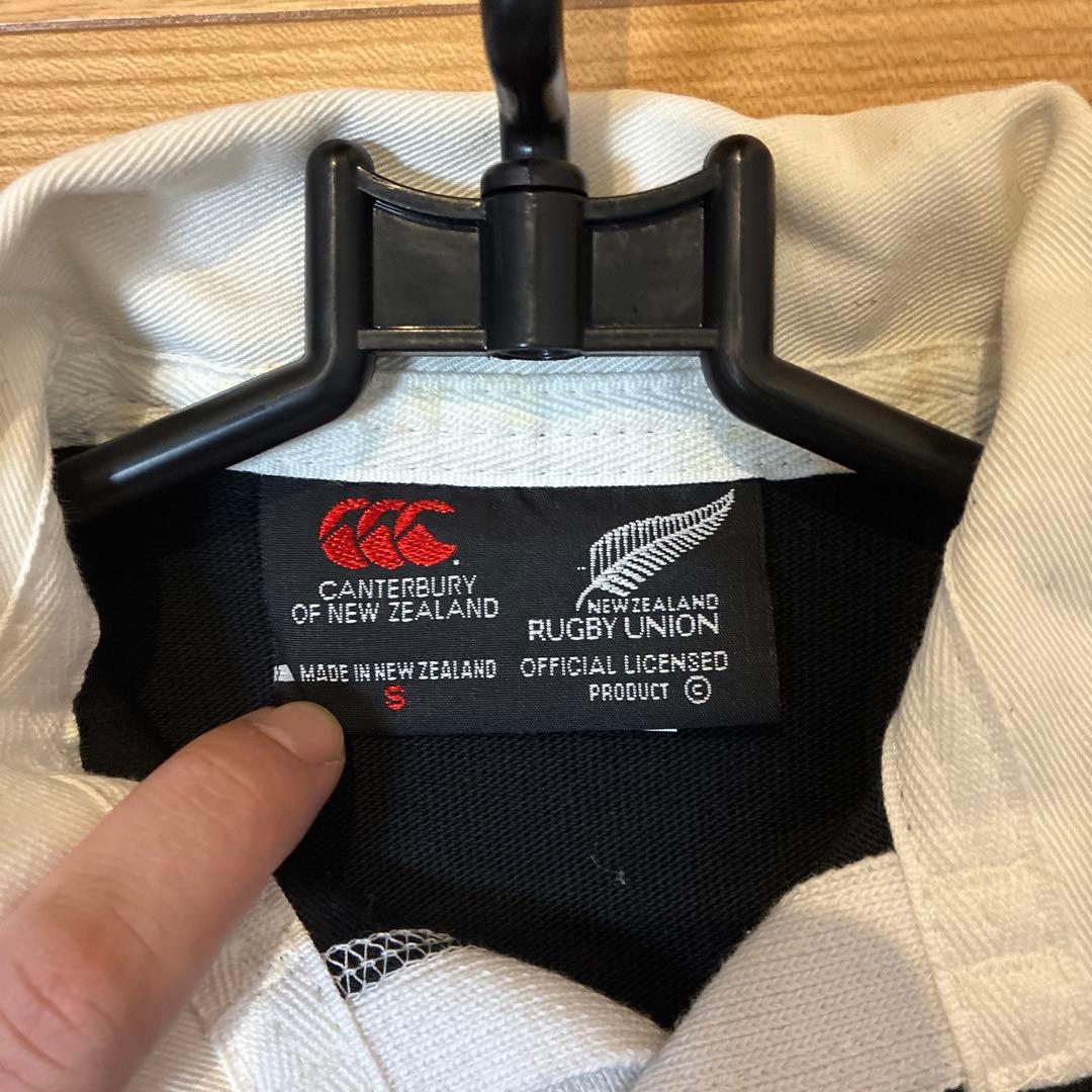 《ビンテージ》オールブラックス ラガー シャツ 長袖 Canterbury