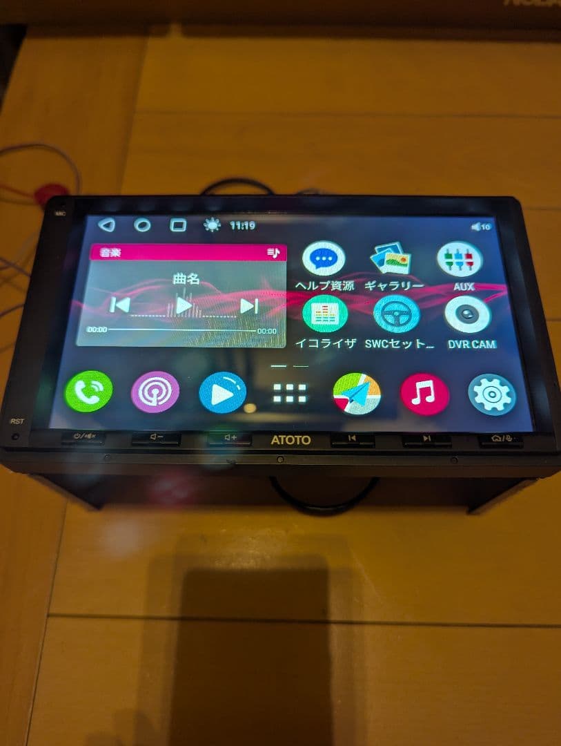 ATOTO A6 Androidカーナビ　未使用バックカメラ ATOTO A6 7インチディスプレイオーディオ 2DIN Android カーナビ