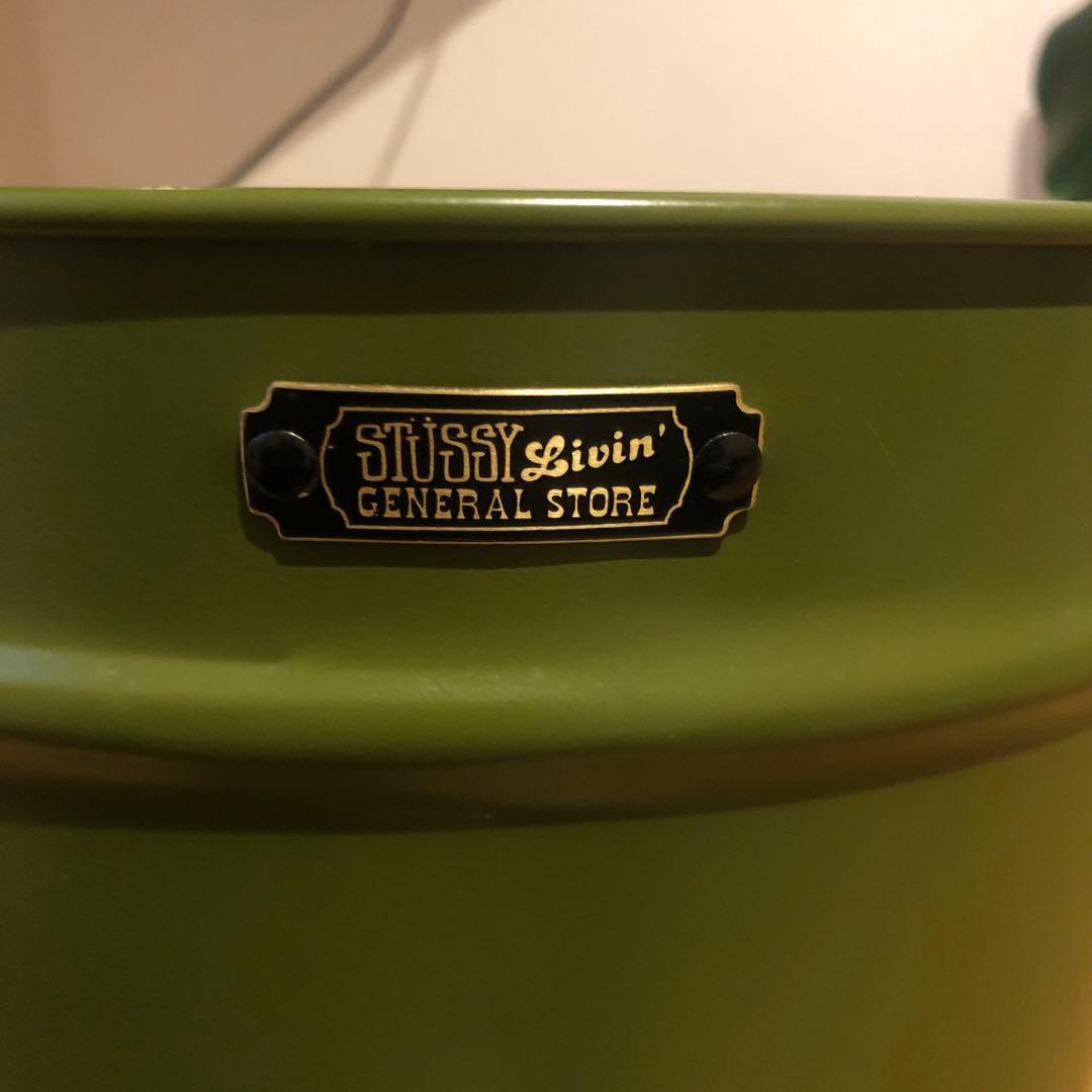 STUSSY Livin' GENERALSTORE スチールバスケット ゴミ箱 - メルカリ