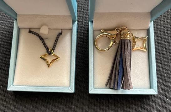 天音かなた ネックレス＆タッセルチャーム 活動一周年記念グッズ