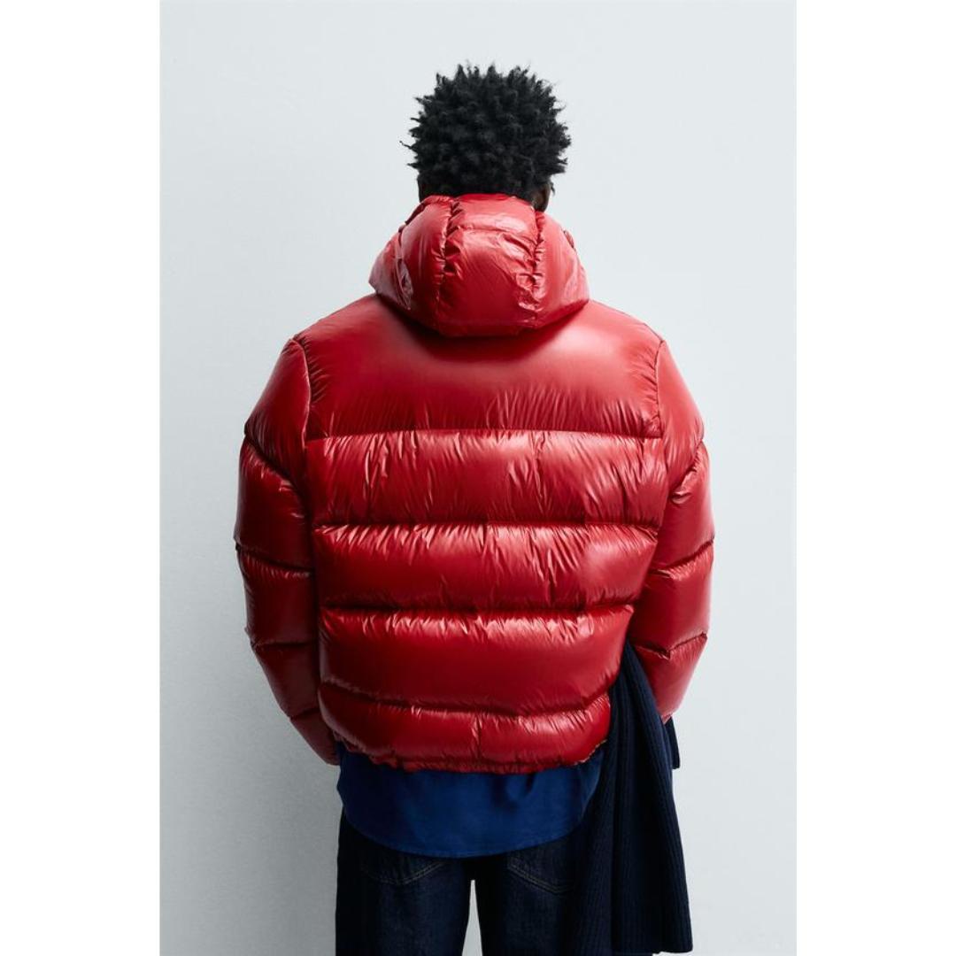 ZARA 撥水加工 80% ダウン - 20% フェザー ジャケット Sサイズ - メルカリ