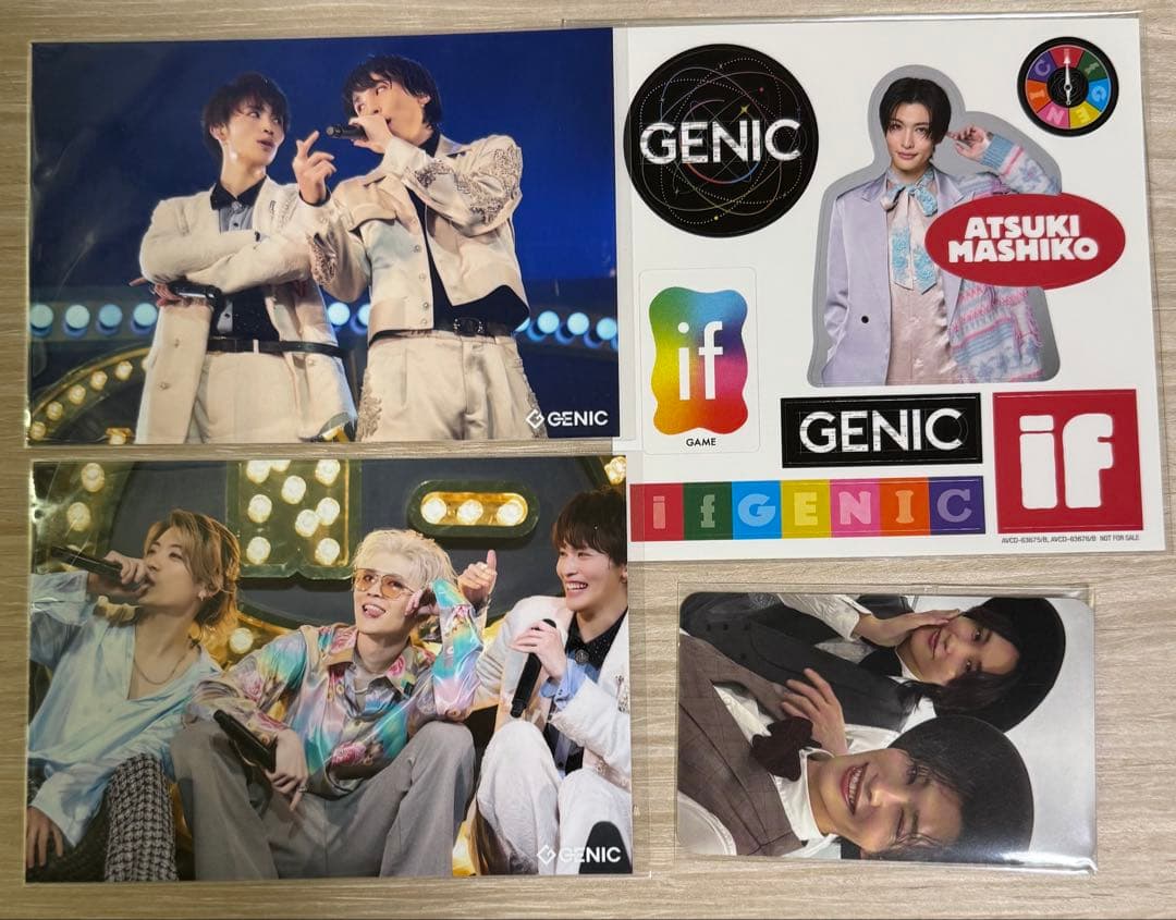 GENIC 増子敦貴 セット - メルカリ