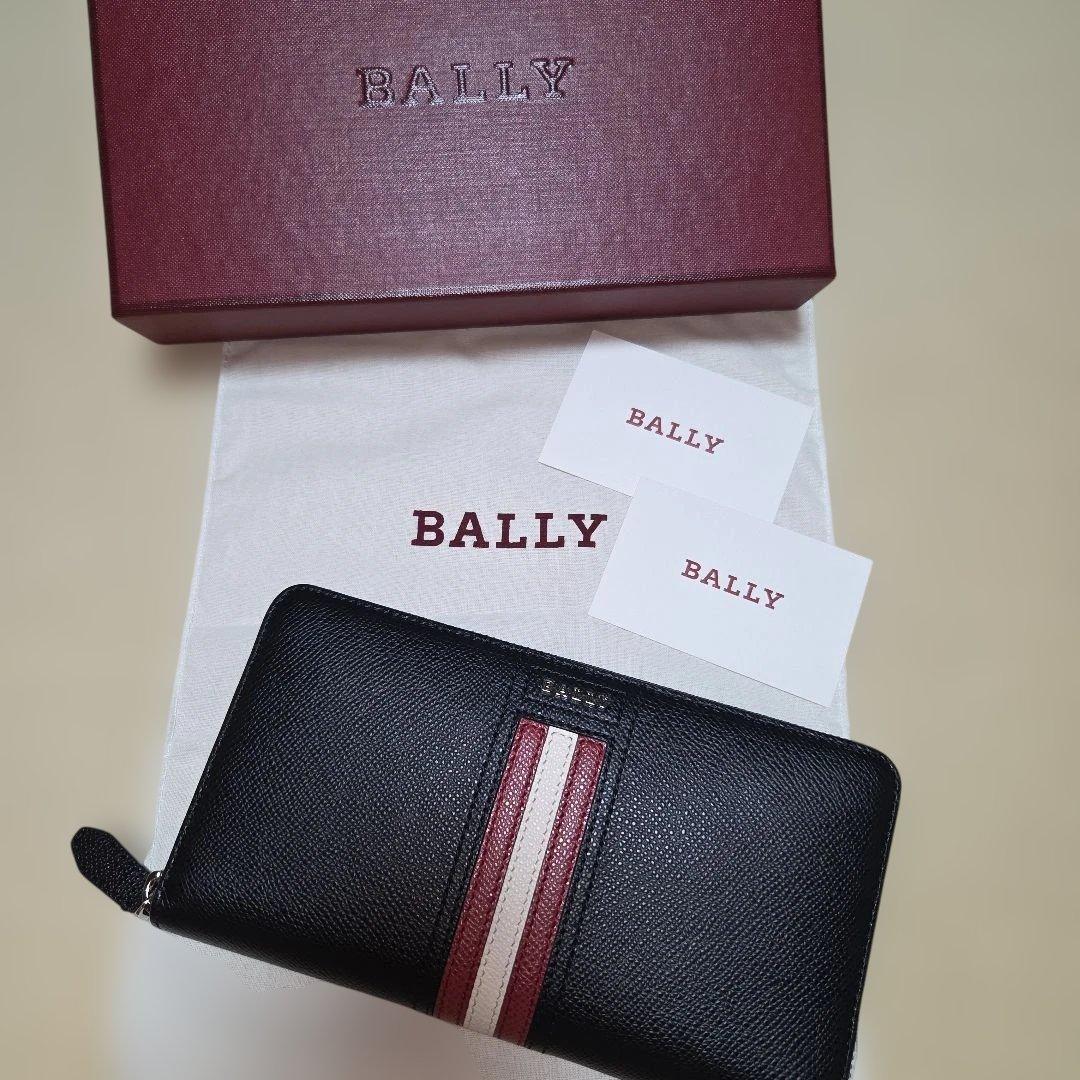 【未使用】 BALLY 長財布　ラウンドファスナー TELEN Bally（バリー） 財布 長財布 ラウンドファスナー 小銭入れあり メンズ