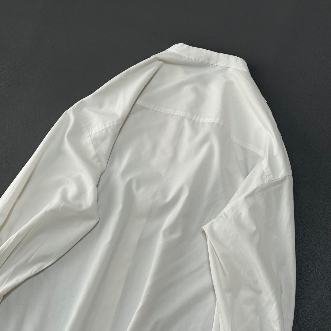 極美品✨ ルフィル LE PHIL TCブロードシャツ タック 比翼 人気完売