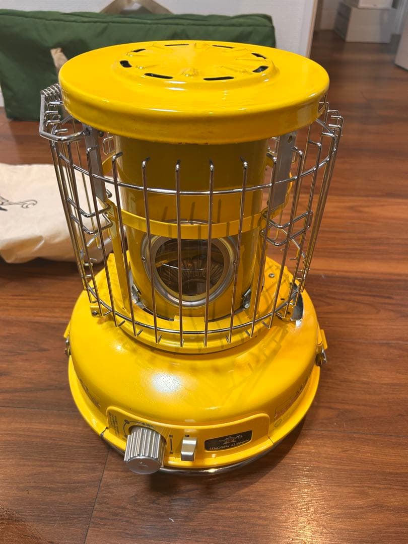 アラジン　イエロー ストーブ 収納袋付き アラジン（Aladdin） ストーブ ポータブルガスストーブ 2024年モデル
