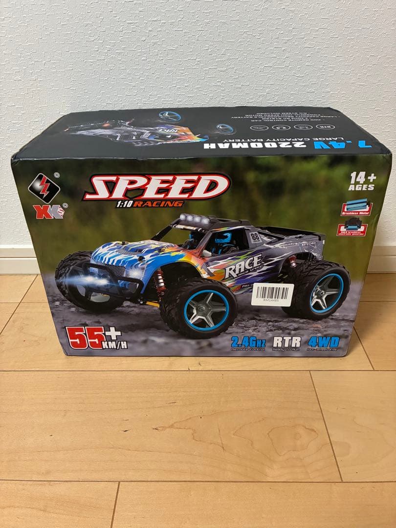 【新品未使用】WLtoys SPEED 2.4G 4WD ブラシレスRCカー