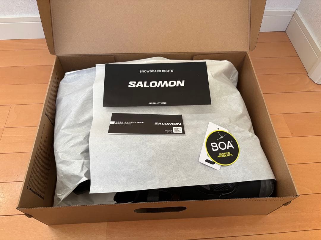 SALOMON LAUNCH BOA SJ BOA 27.0cm ブラック