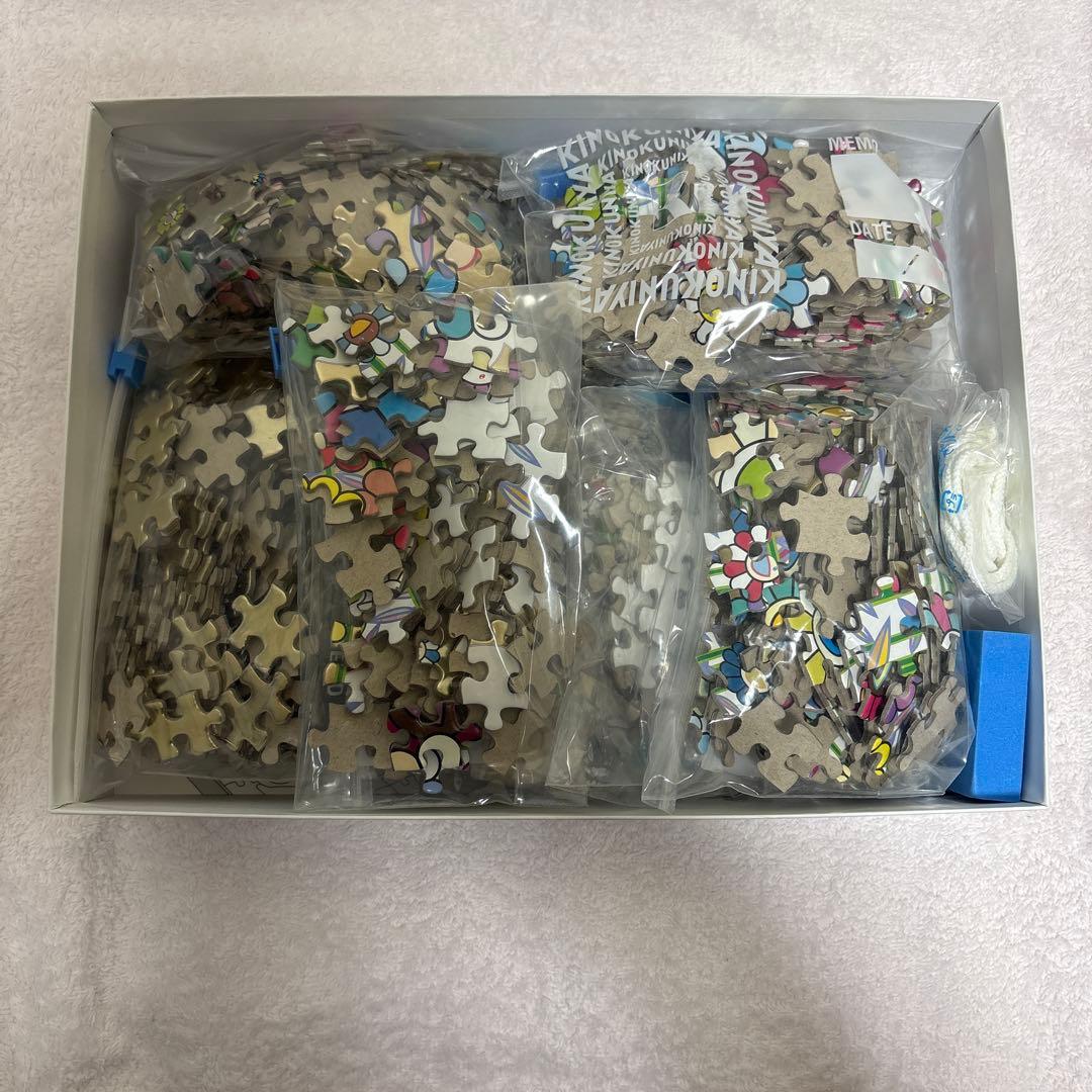 袋付き】村上隆 もののけ京都 ジグソーパズル フラワー カイカイキキ