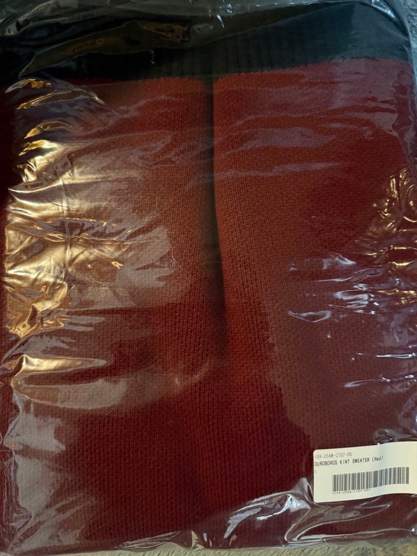 新品 ideaswam OUROBOROS KNIT SWEATER Red - メルカリ