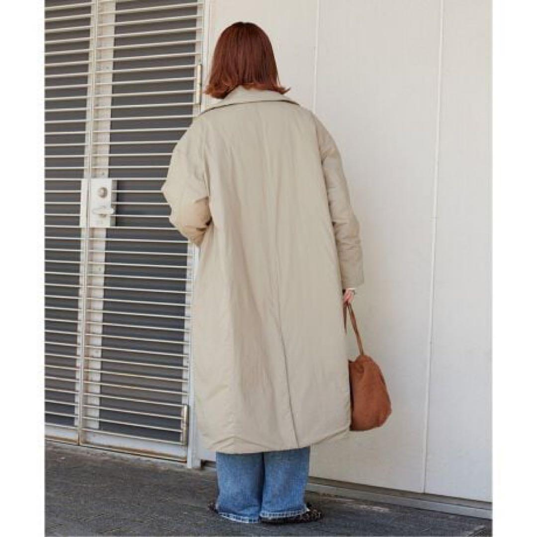 B.C STOCK】ワッシャーナイロンダウンチェスターコート カーキ M