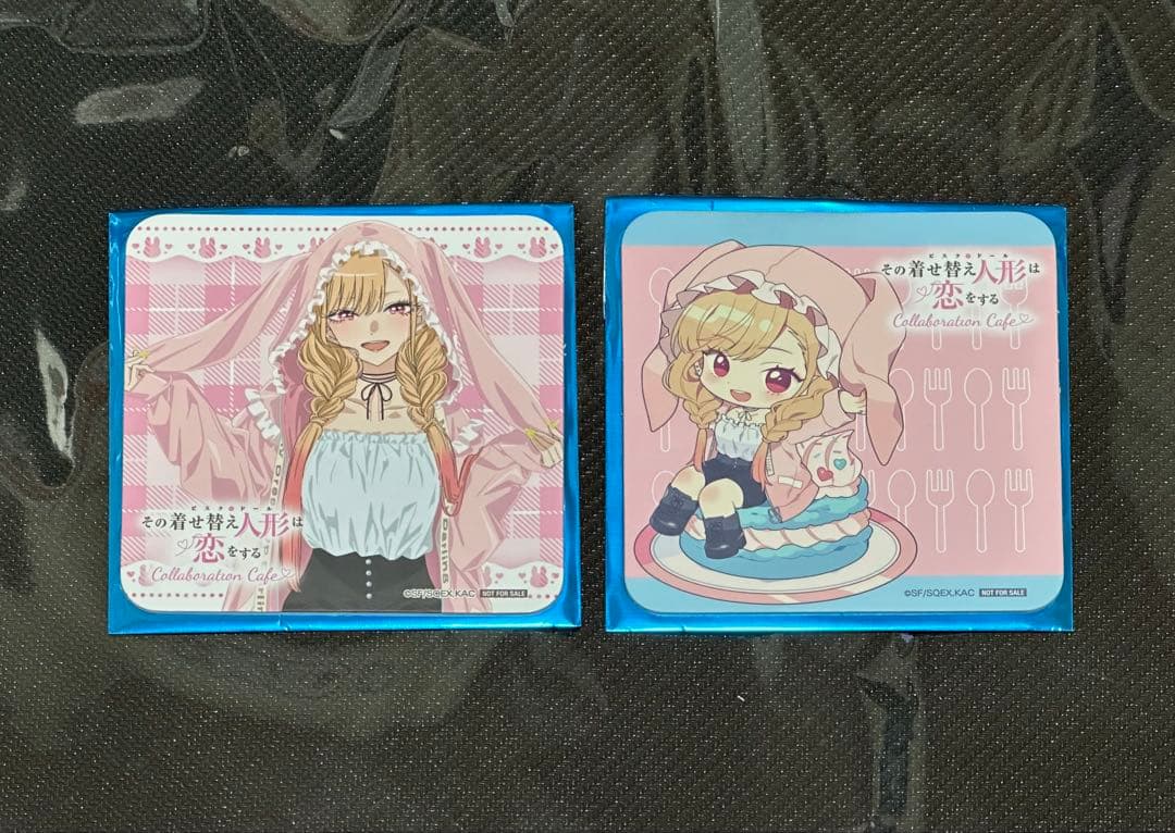 その着せ替え人形は恋をする 着せ恋 カフェ 喜多川海夢 コースター ①