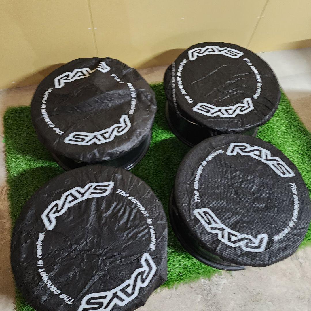 レイズ ボルクレーシング G025 シャイニングブラック 19×8.5J 4本