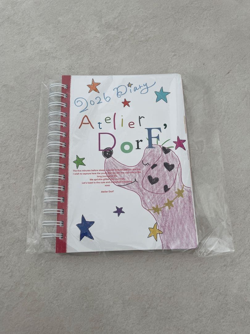 AtelierDorF 2026スケジュール帳 アトリエドルフ 手帳 - メルカリ