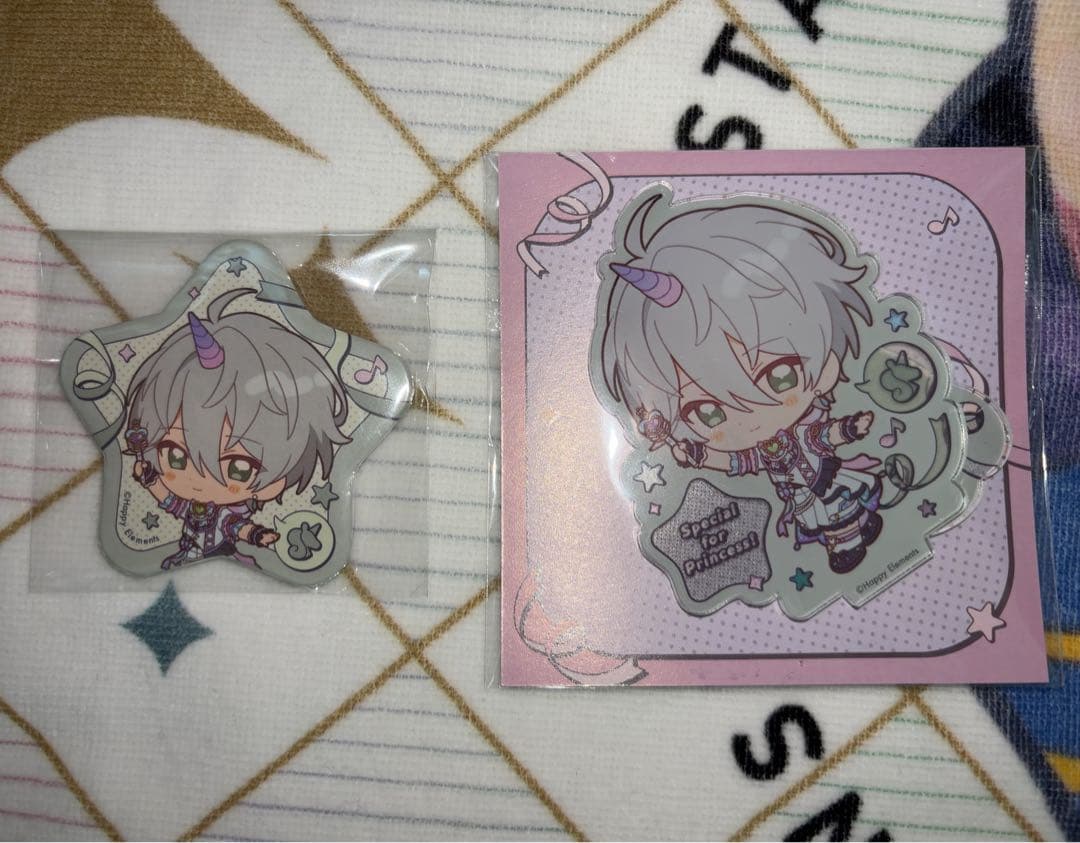 あんスタ With ThanX カンナ アクリルスタンド 缶バッジ - メルカリ