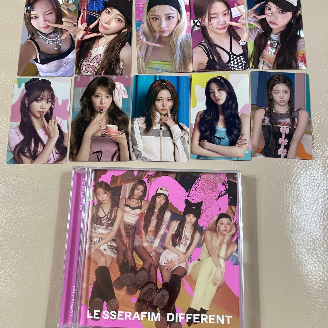 ルセラフィム DIFFERENT フォトカード盤 トレカ10枚セット - メルカリ
