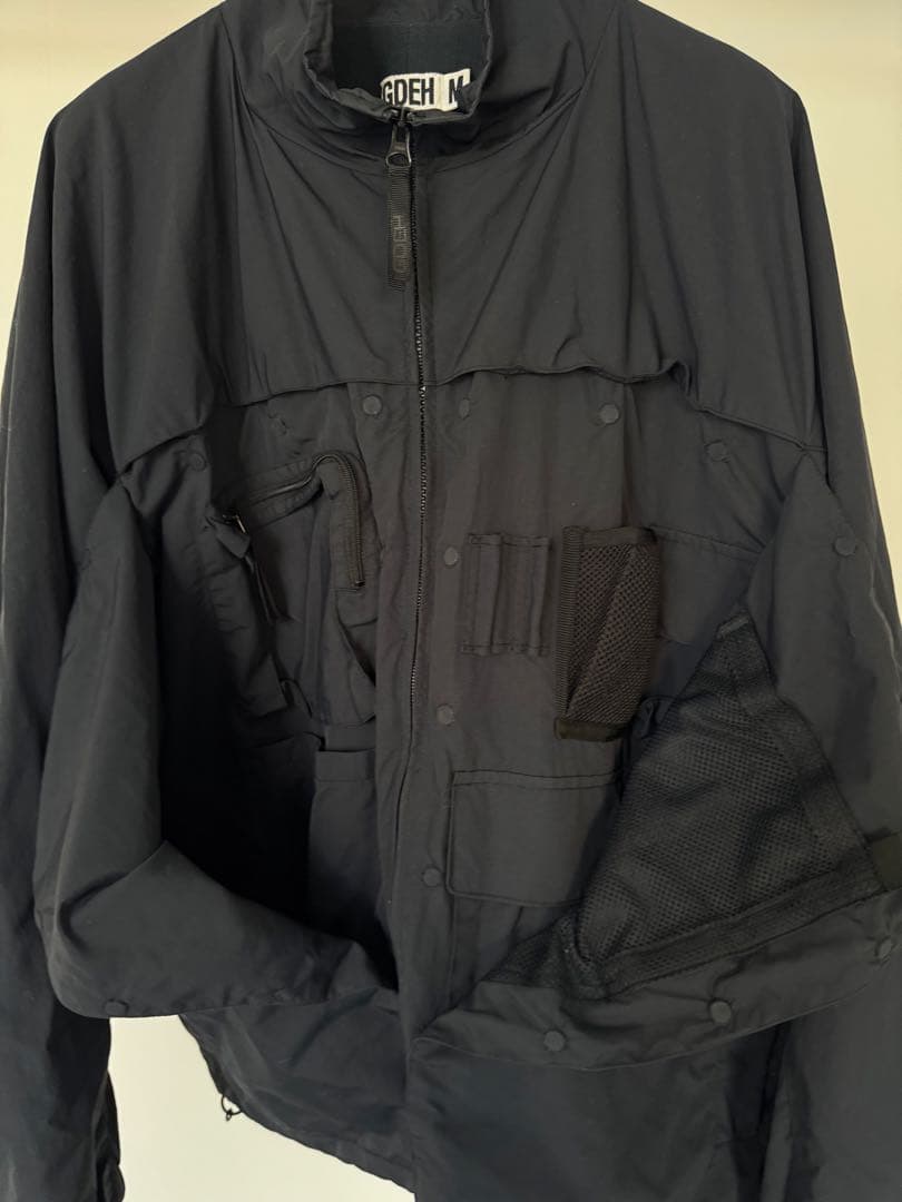 GOOD ENOUGH マグネット ナイロンジャケット ブル - メルカリ