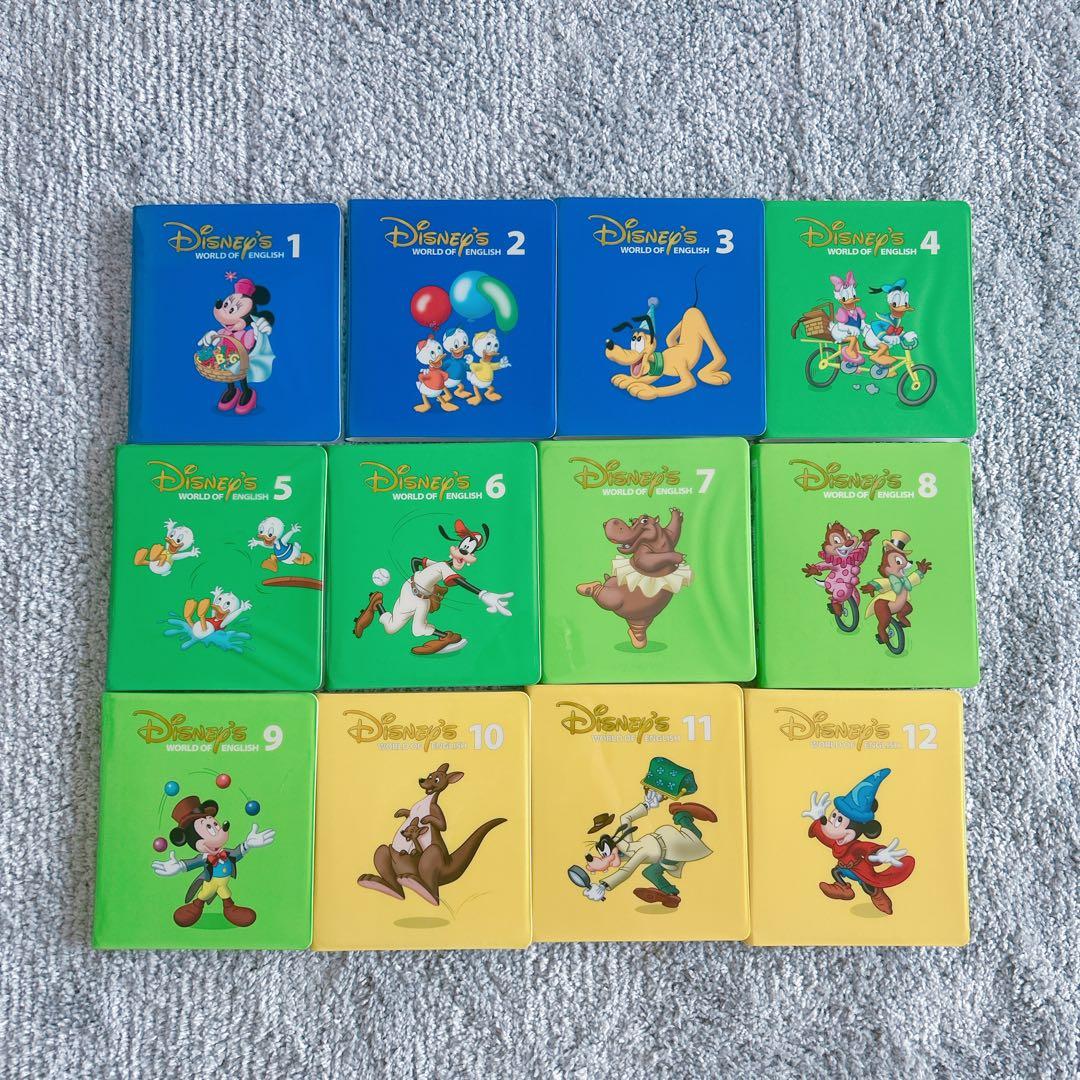 Disney's World of English DVD セット 1-12 Disney's English セット