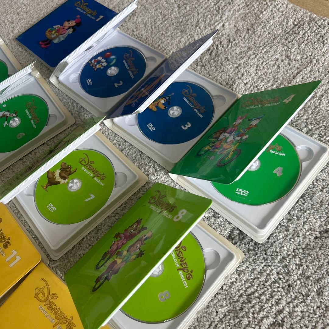 Disney's World of English DVD セット 1-12 Disney's English セット