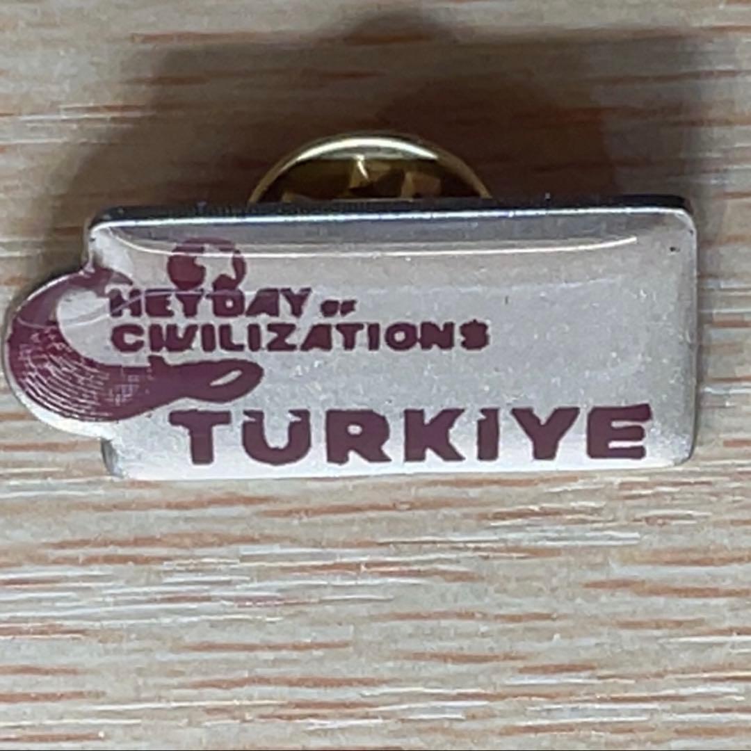 希少】大阪関西万博 トルコパビリオン 関係者限定 ピンバッジ ピン