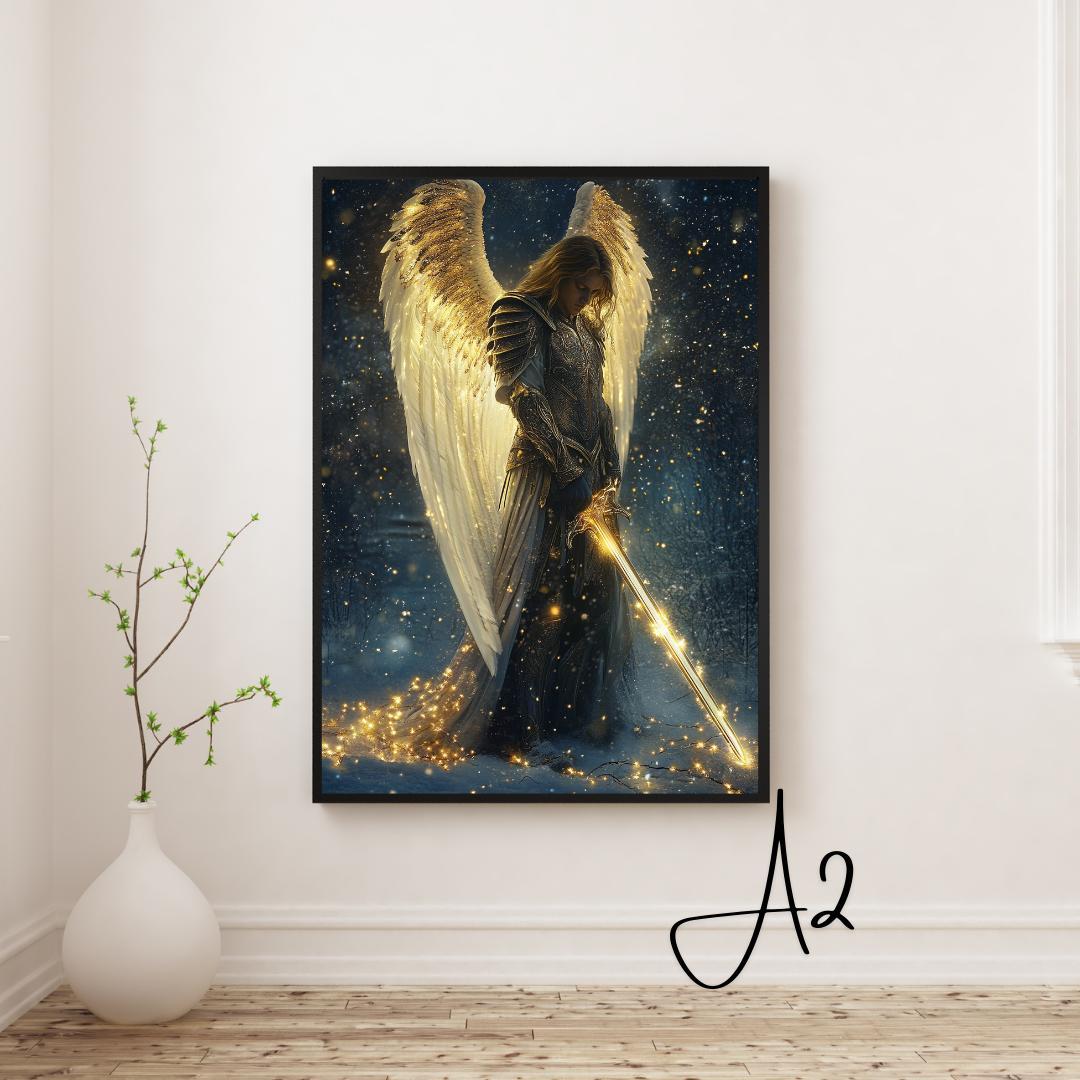 B1、A2、A4、2L 真実の道を照らす光の守護 大天使ミカエル No.