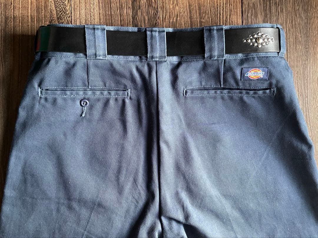 ディッキーズ874専用スタッズベルト 昭南ベンズ シルバー HTC CALEE