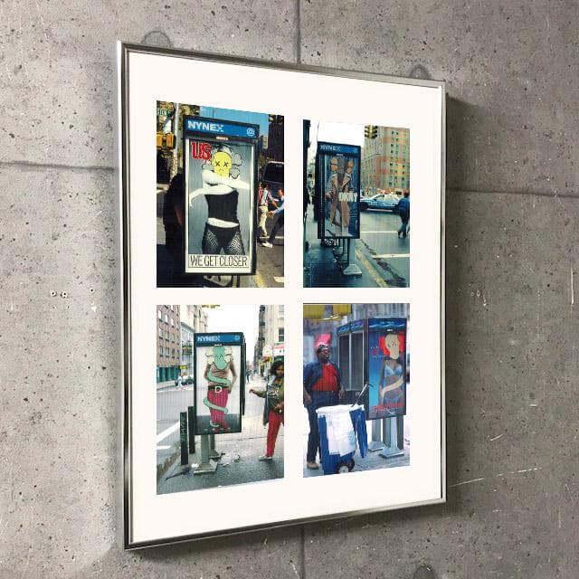 限定マット額装品4セット/Kaws （カウズ ） 限定マット額装品4セット/Kaws （カウズ ブライアン・ドネリー