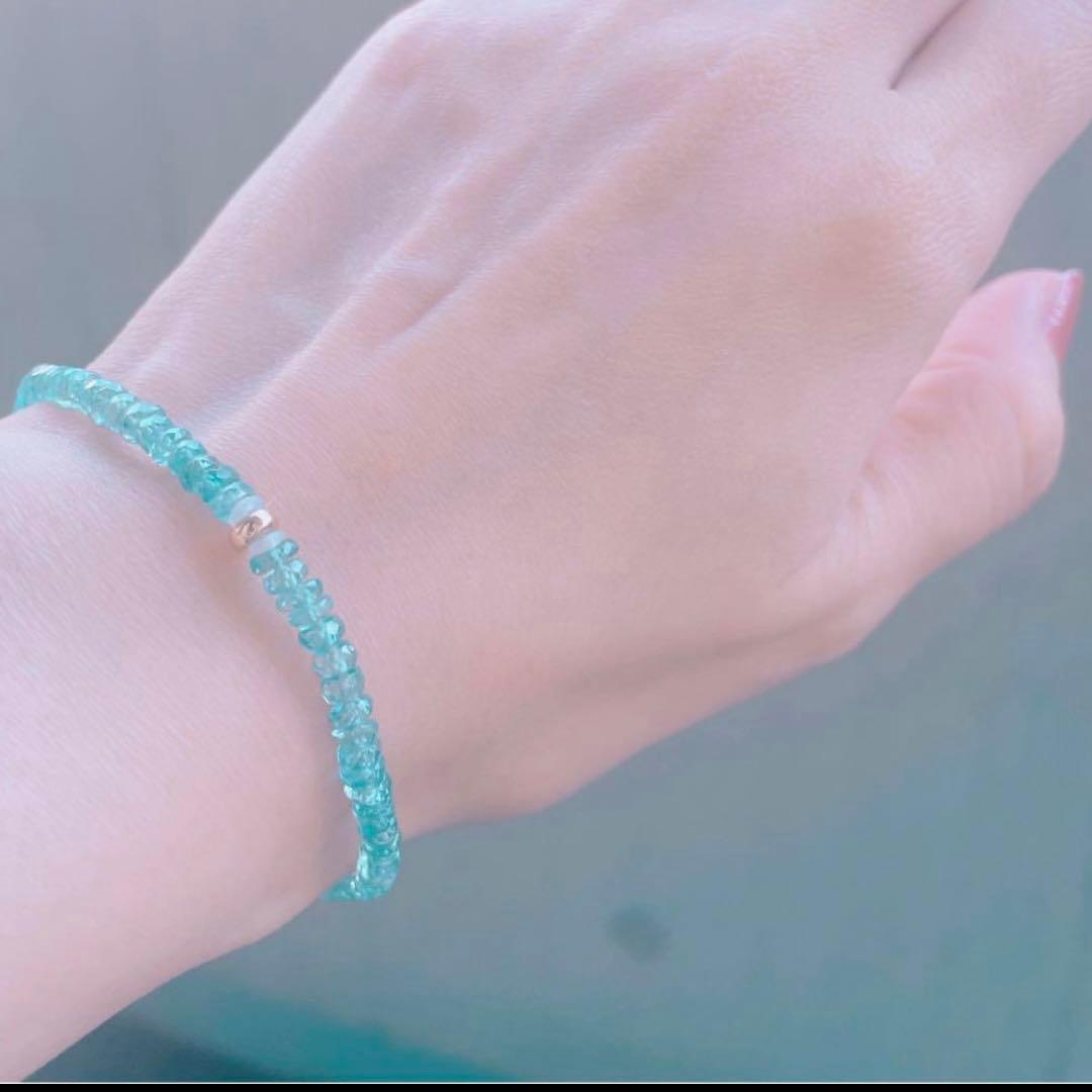 Yjkayさま•*¨*•.¸♬︎専用出品♡ブルージルコン ブレスレット - メルカリ