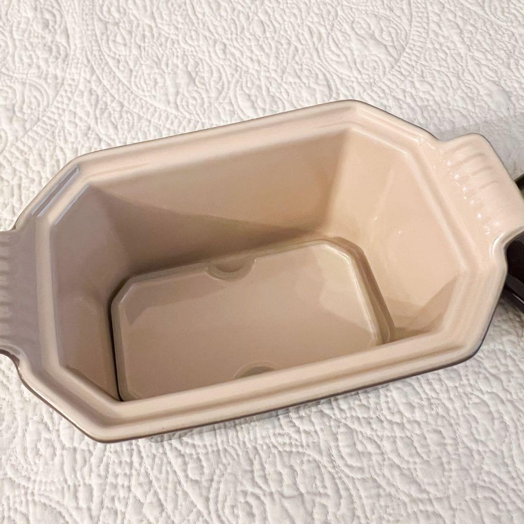 ⑩ルクルーゼ ヘリテッジ テリーヌ型 セピア 0.6 - メルカリ