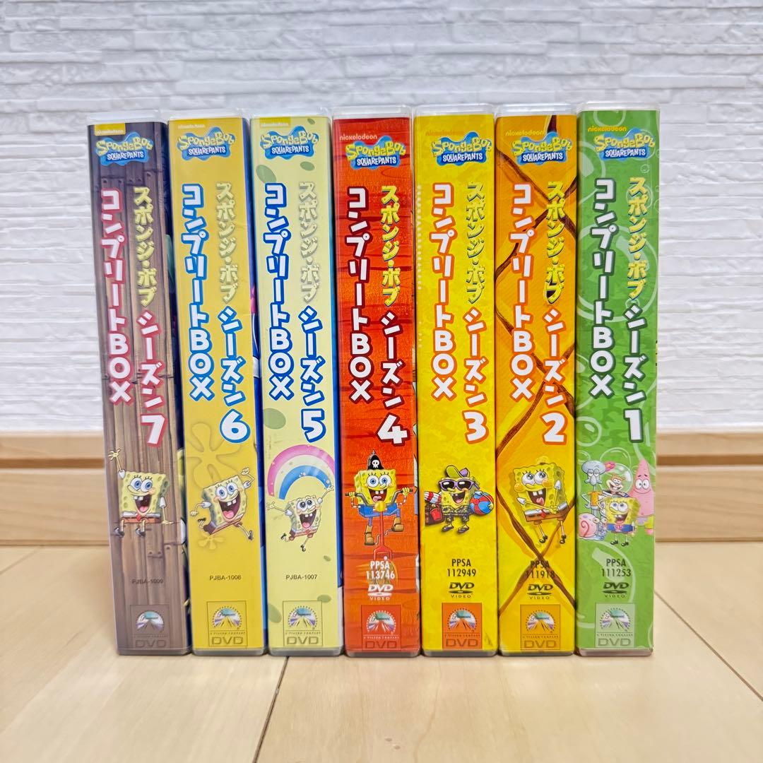スポンジボブ コンプリートBOX シーズン1〜7 DVD - メルカリ