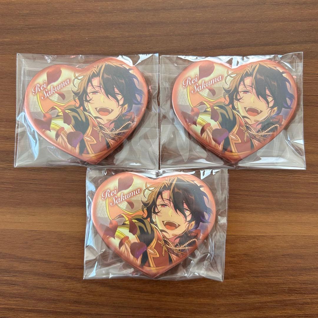 あんスタ 朔間零 ハートカンバッジβ vol.2 3枚セット - メルカリ