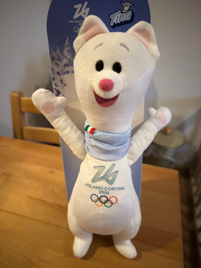 ティナ 35㎝ ぬいぐるみ ミラノ・コルティナ2026オリンピック - メルカリ