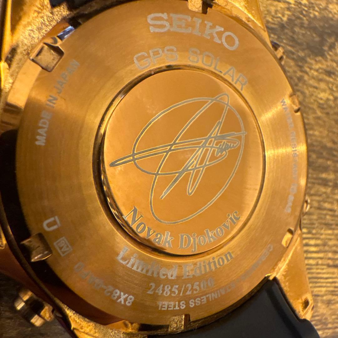 O*A様 セイコー SBXB022 2500本限定 アストロン ジョコビッチ - メルカリ