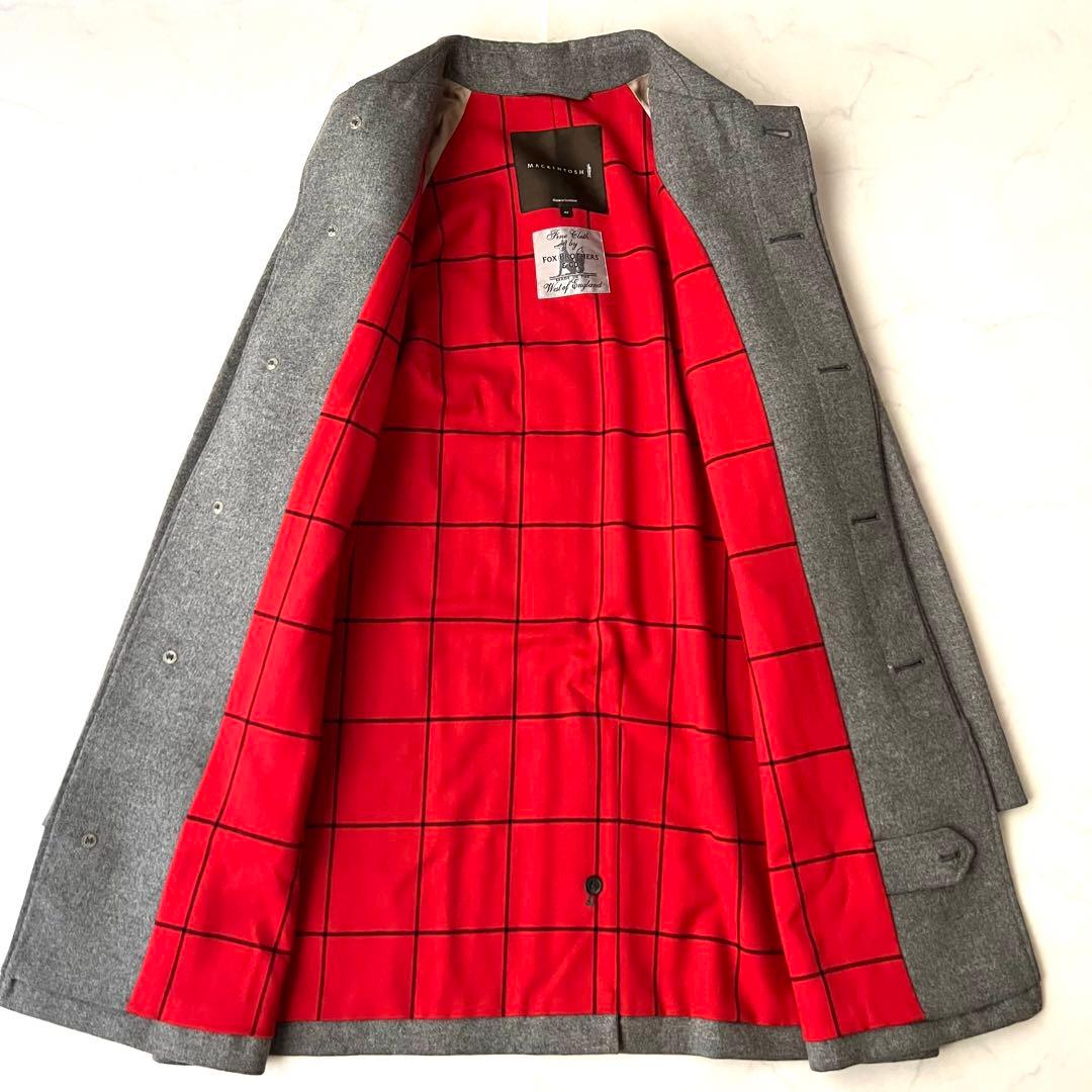 マッキントッシュ フォックスブラザーズ ステンカラーコート 42 XL