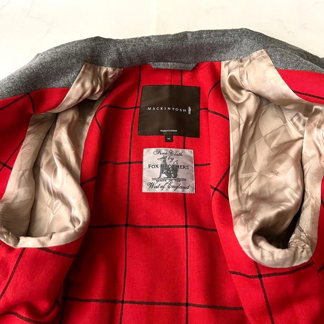 マッキントッシュ フォックスブラザーズ ステンカラーコート 42 XL