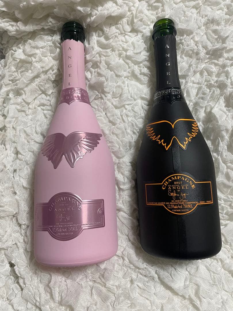 エンジェル シャンパン ピンク オレンジ 空箱 空き瓶 エンジェル