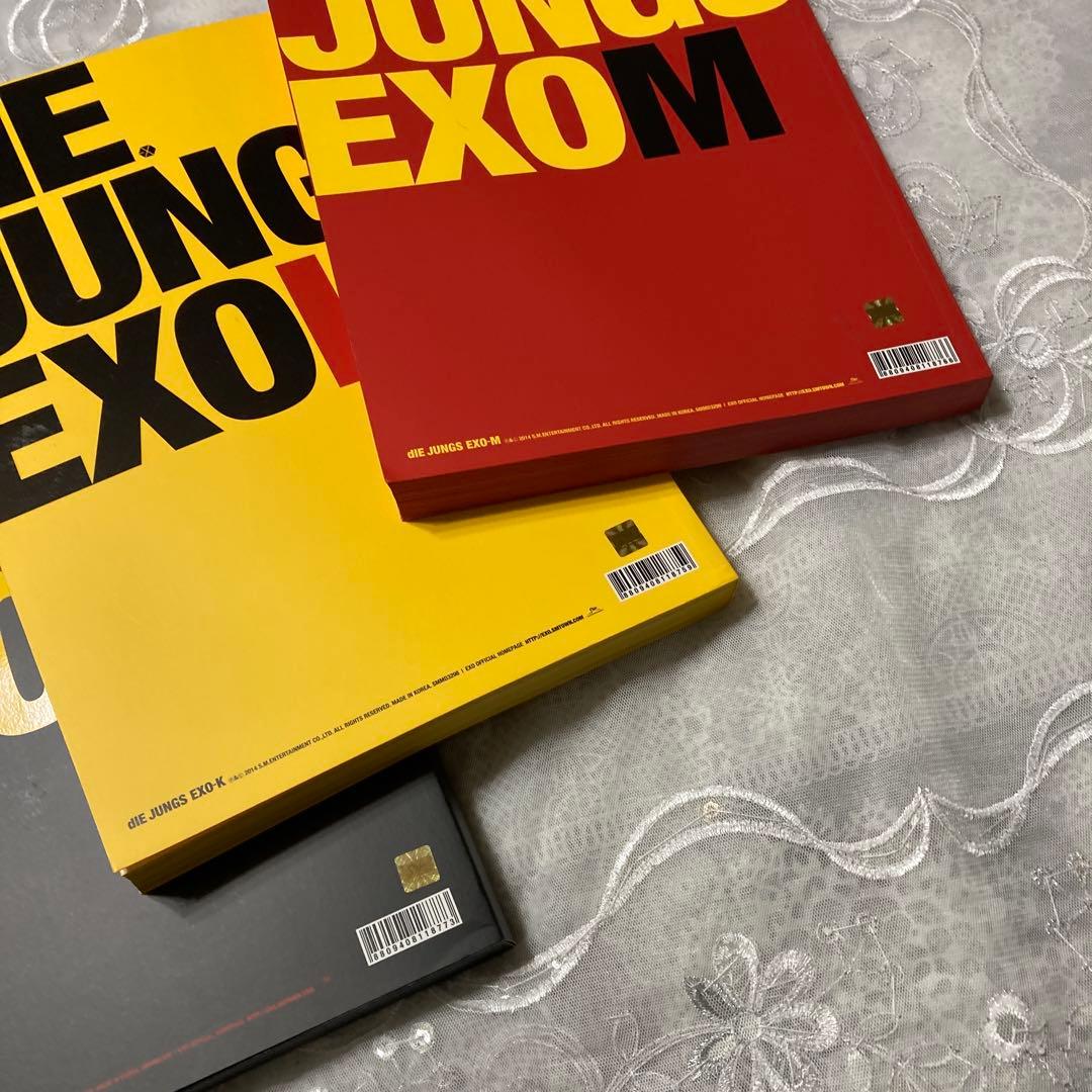 EXO写真集 ３冊　DVD付き