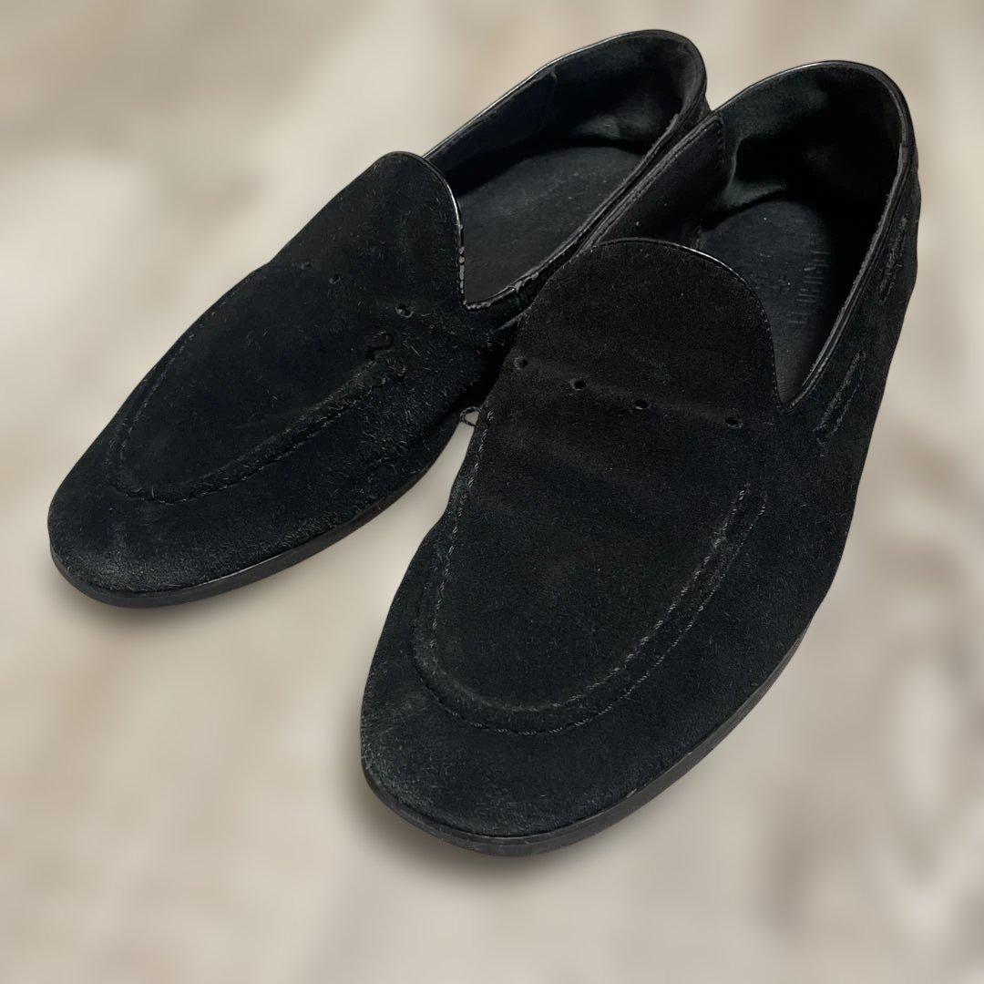 ORIHICA】オリヒカ 黒 スエード ローファー 27.0 - メルカリ