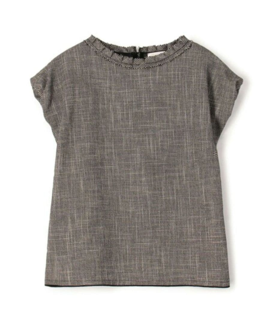 美品 ✨Ballsey ポリエステルレーヨン カラミ フレンチスリーブ