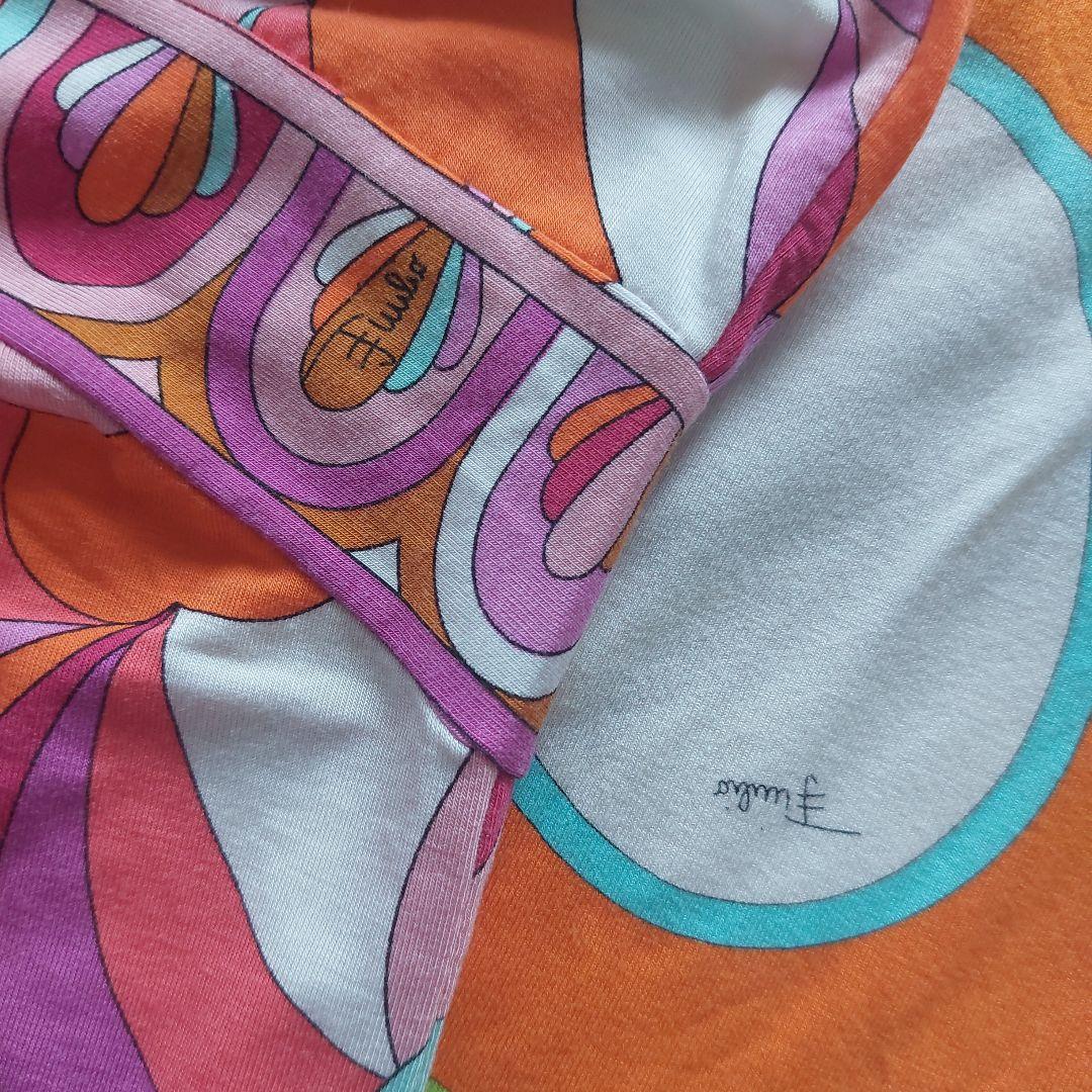 エミリオプッチ マルチカラーノースリーブトップスキャミソールTシャツ