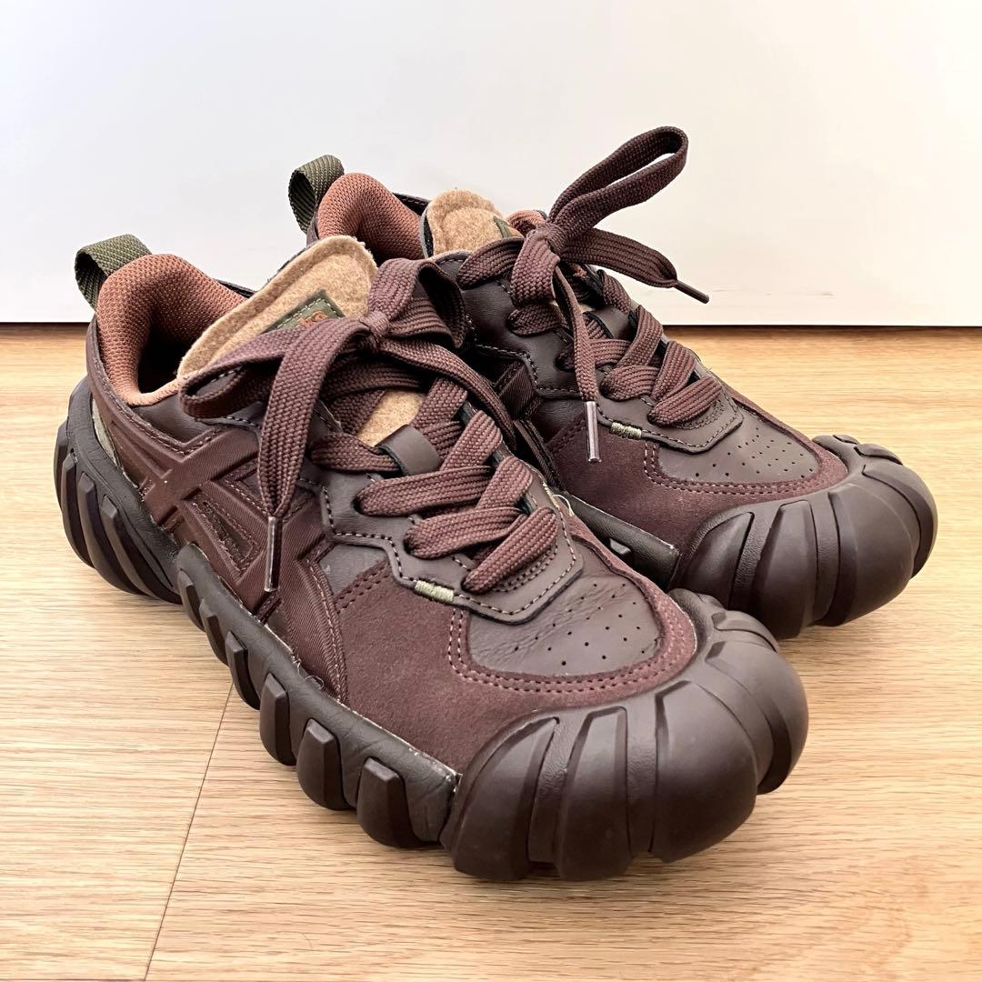 靴 Onitsuka Tiger DENTIGRE LS BROWN 25.0cm