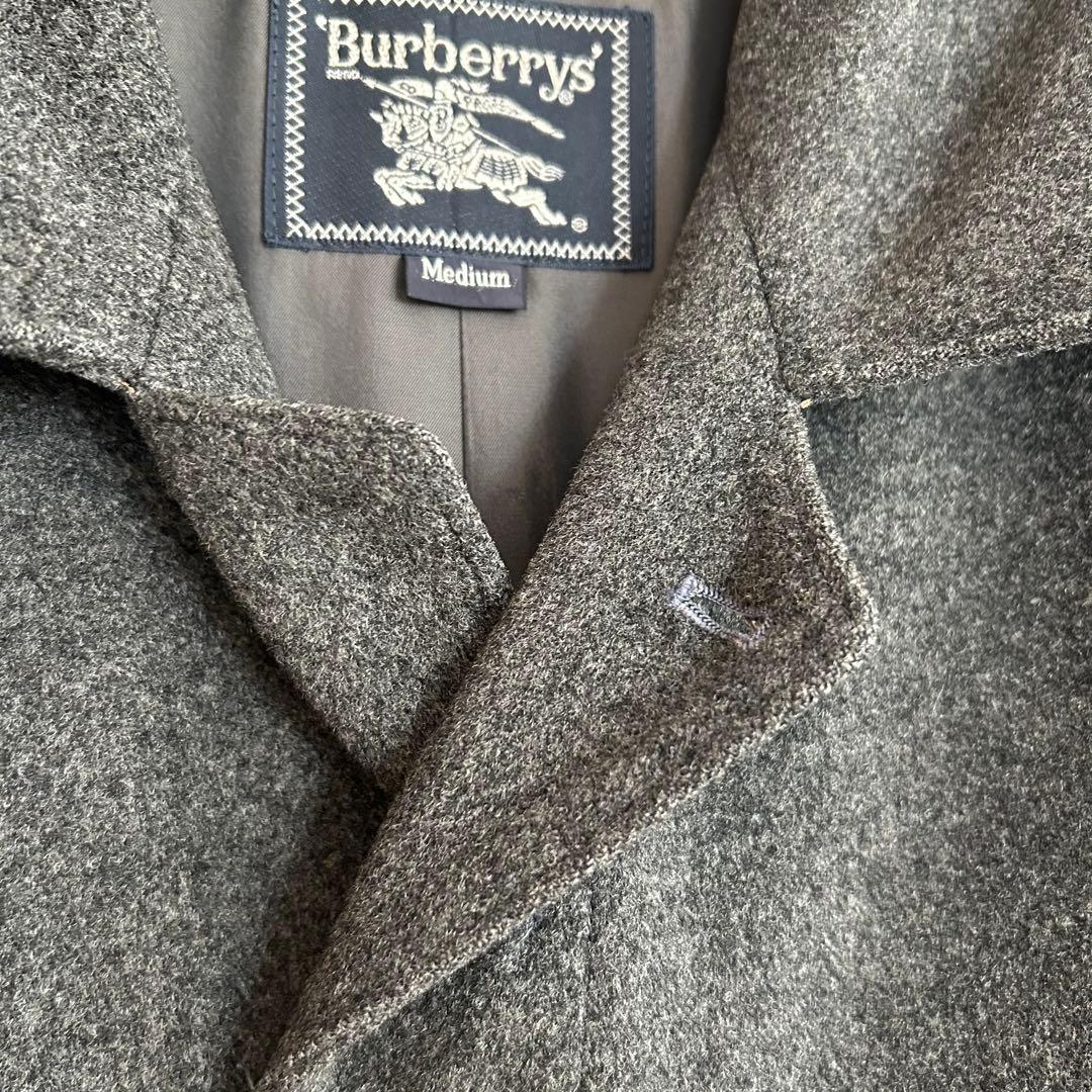 90s Burberrys' バーバリー ウール ハーフ コート C-TK83 - メルカリ