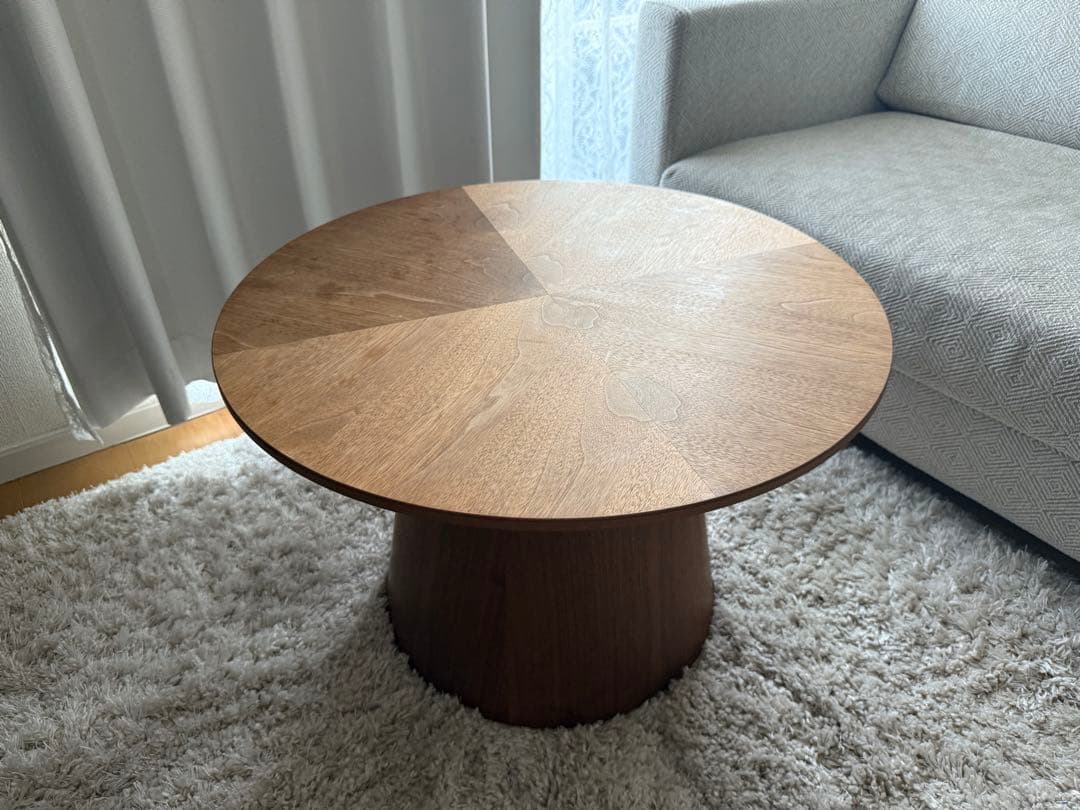 ラウンドテーブル　リビングテーブル　60cm 北欧　おしゃれ　木製 リビングテーブル 60幅 幅60cm ダイニングテーブル ハイテーブル