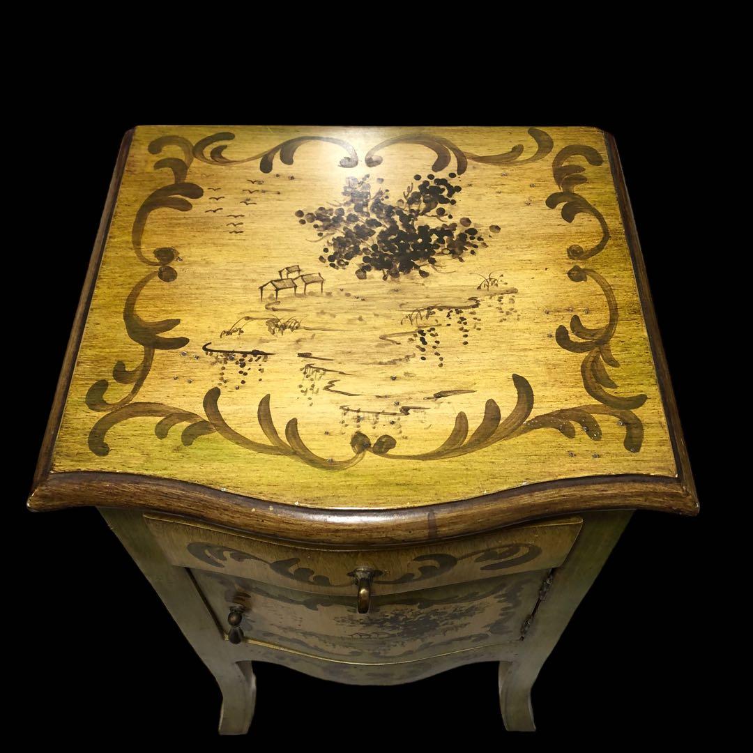 フランス アンティーク家具 花台 サイドテーブル 中古 フランス