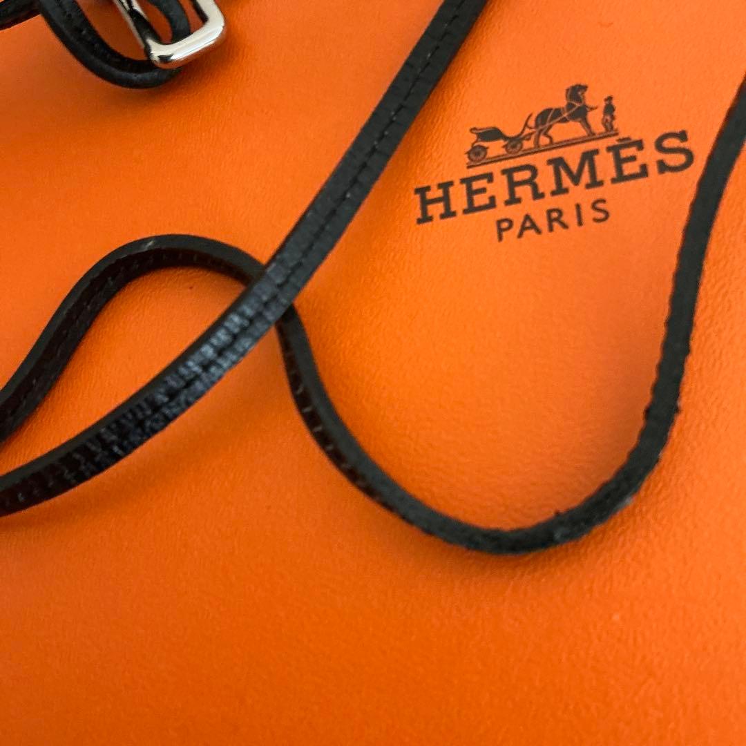 Hermès “Lanière” Noir エルメス ラニエール 黒 Hチャーム