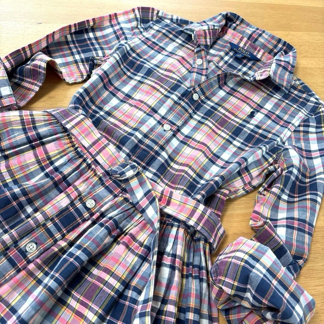 Polo Ralph Lauren シャツワンピース チェック柄16 - メルカリ