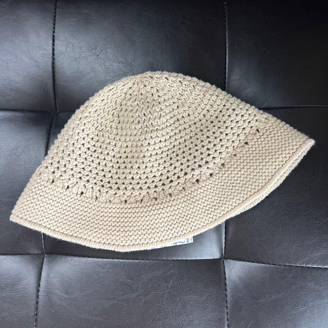 THE H.W.DOG&CO. ニットハット ベージュ D-00927