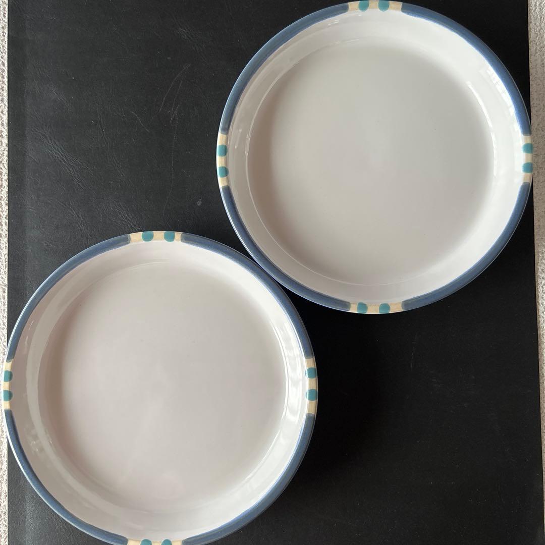 ダンスク メサ サラダプレートペア クロワッサンの店でのみの取り扱い