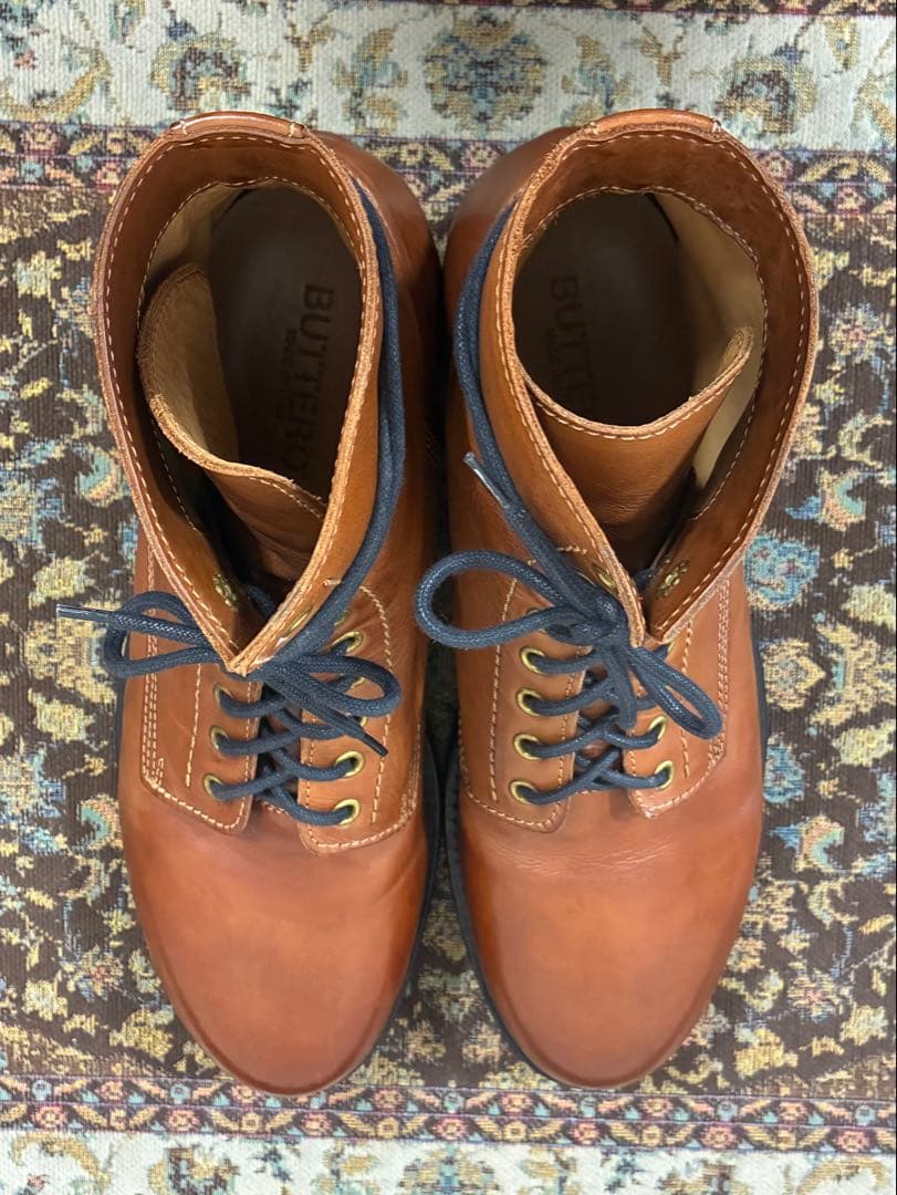 ち*き様 【BUTTERO】イタリア製 レースアップブーツ - メルカリ